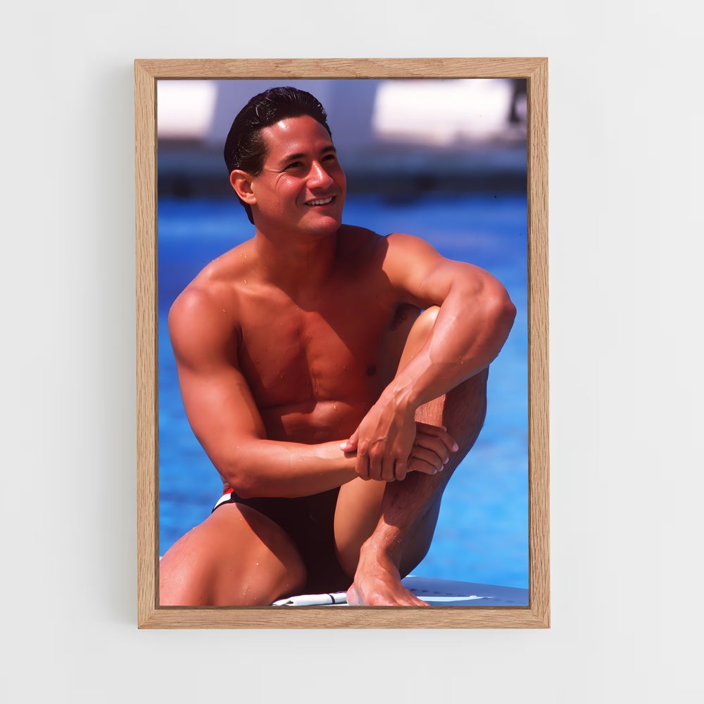 Poster Greg louganis – affiche Plongeon de falaise (vue 4)